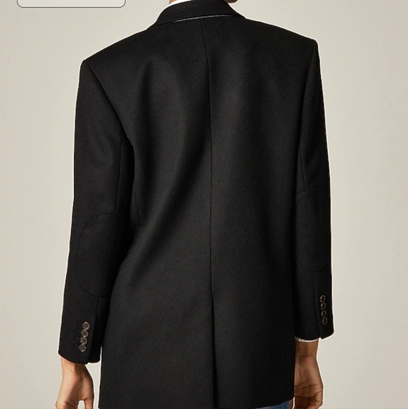 J. Crew Gamine Blazer/Coat in wool blend - black - Picture 5 of 16